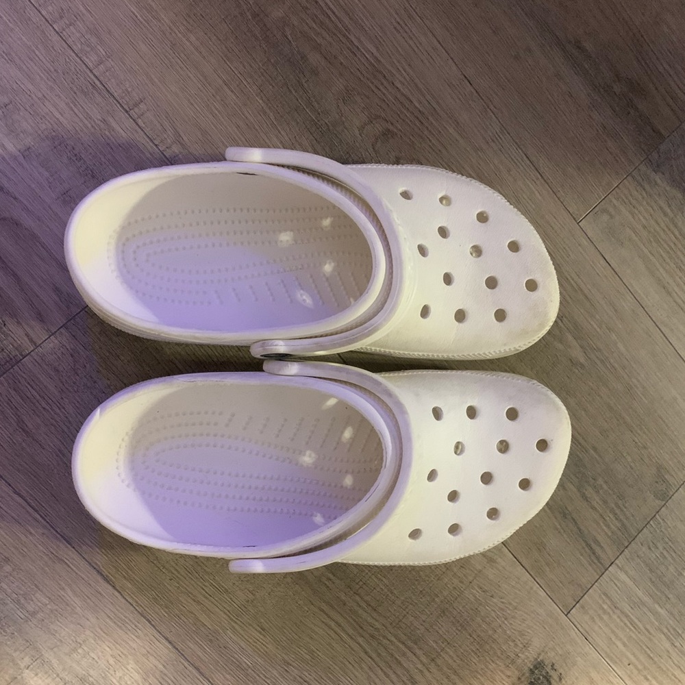 COPY - White Crocs